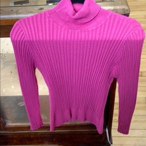 Pink Turtle Neck. Bamboo Traders